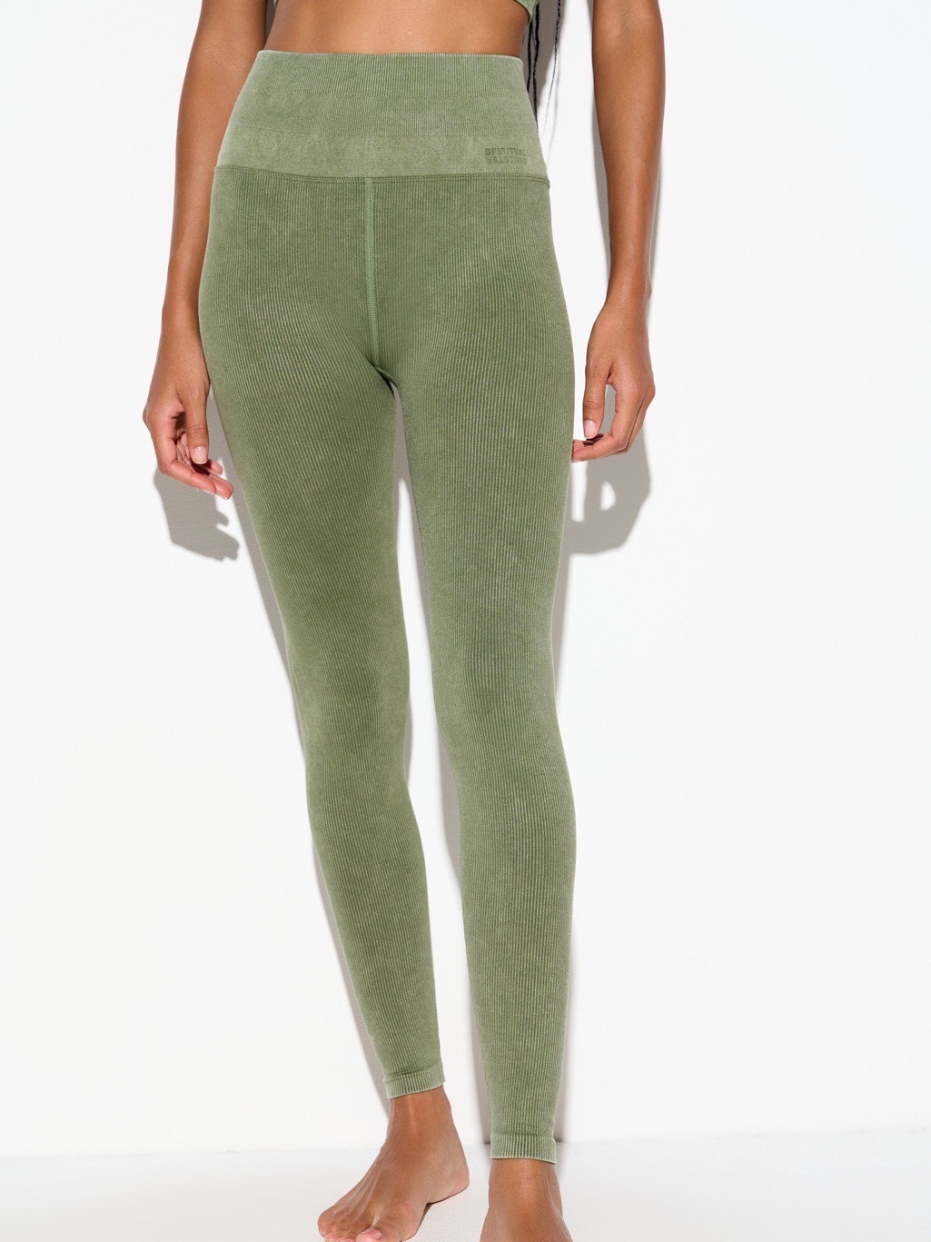 Spiritual Gangster Mojave Green Seamless Love Legging